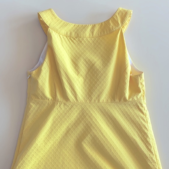 Lilly Pulitzer Jacqueline Shift Dress Yellow Sz 00 - Picture 3 of 9